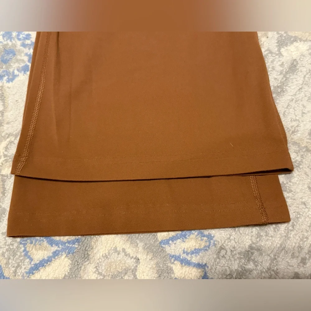 Lululemon Groove Super-High-Rise Flared Pant *Nulu Roasted Brown - Picture 10 of 14